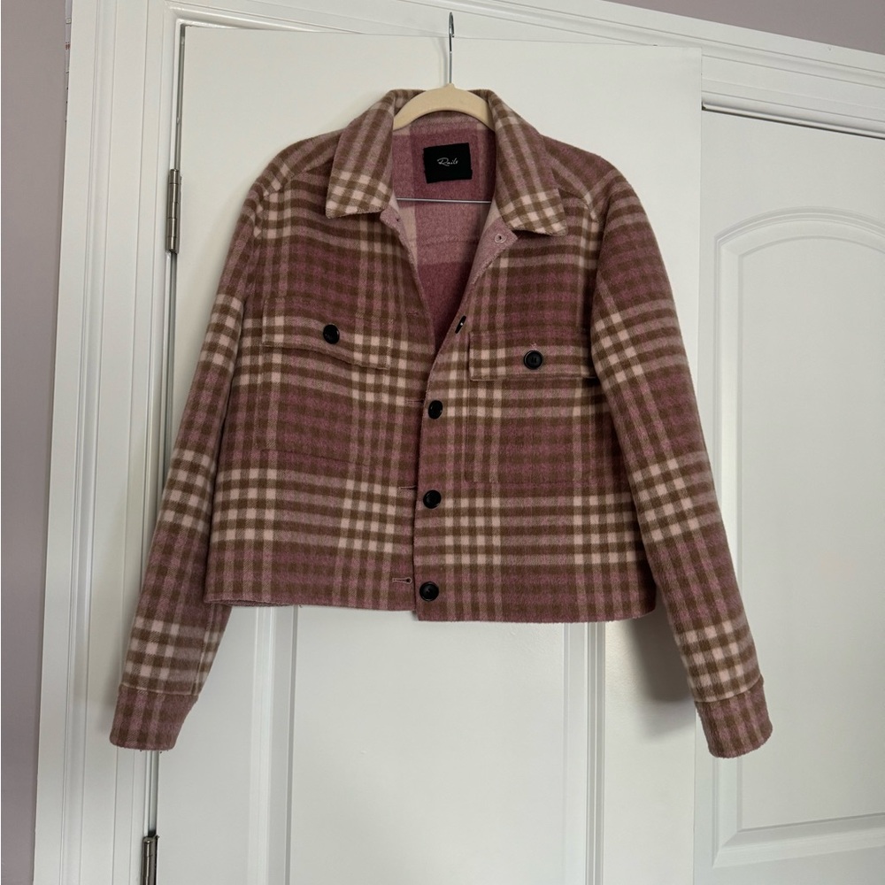 RAILS Steffi Jacket Mauve Ivory Sepia